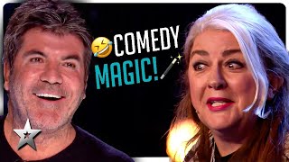 Top 10 HILARIOUS Magicians from Britains Got Talent [upl. by Jacinta532]