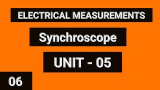 Synchroscope [upl. by Ttocs175]