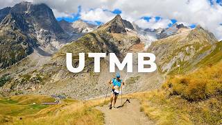 Racing the Ultra Trail du Mont Blanc  UTMB 2022 [upl. by Teriann85]