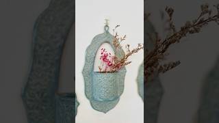 Handbuilt ceramic wall planters vases handmadepottery homedecor handmadeceramics [upl. by Ransell]