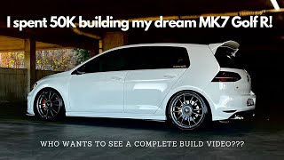 MK7 GOLF R  50k SHOW amp TRACK CAR BUILD  e85 SUPERCAR KILLER [upl. by Herc]