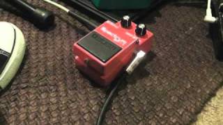 Boss SP1 Spectrum demo Les PaulAC15Fender Reverb Tank [upl. by Yona924]