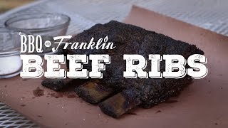 BBQ with Franklin Beef Ribs [upl. by Willock817]