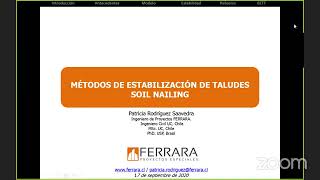 Métodos de Estabilización de Taludes Soil Nailing [upl. by Ennaoj669]