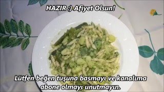 FESLEĞENLİ SOS  Pesto Sos [upl. by Ym]