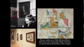 Pablo Picasso Gertrude Stein and the Dartmouth Painting [upl. by Asher948]