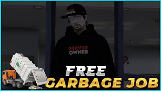 GTA V  Fivem ESX Garbage Job  Free ESX Scripts  MJ DEV [upl. by Justicz]