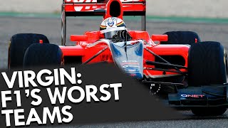 Virgin  Marussia  Manor F1s Worst Teams [upl. by Jehial911]