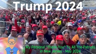 Thank You New Jersey Trump 2024 [upl. by Loleta]