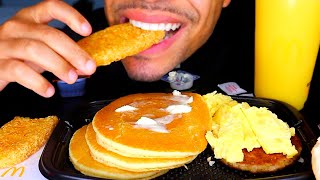 ASMR MCDONALDS BREAKFAST MUKBANG COMMERCIAL AROUND THE WORLD EATING SOUNDS NO TALKING JERRY [upl. by Marlow]