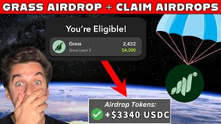 Grass Airdrop  CLAIM Airdrops  COMPLETE GUIDE [upl. by Deland]