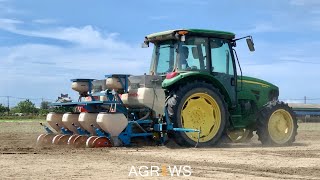 火犁仔種玉米 省時 省工 機械化｜裕農鹿 John Deere [upl. by Auod]