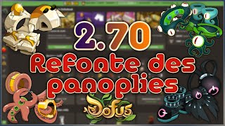 271  OVERVIEW REFONTE DES PANOPLIES  Dofus [upl. by Matusow274]