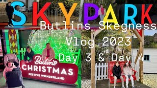 Butlins Skegness Vlog  Skyline Pavilion Papa Johns Free Fall Archery Fairground amp MORE [upl. by Aleibarg]