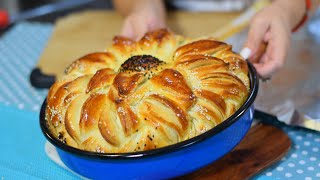 SVECANA SLAVSKA PUTER POGACA POPUT PAMUKA  TOPI SE U USTIMA  CHRISTMAS FESTIVE BUTTER CAKE [upl. by Eddi]