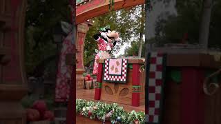 Clarabelle Cow Disney World  Christmas Parade shorts [upl. by Neelyhtak]