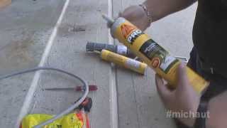 Concrete Expansion Joints and using Sika correctly [upl. by Naujid]