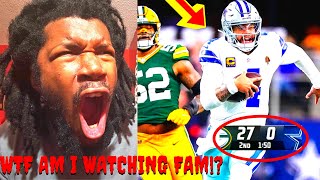 COWBOYS VS PACKERS REACTION 2024 WILDCARD DALLAS COWBOYS VS GREEN BAY PACKERS HIGHLIGHTS REACTION [upl. by Nosam300]