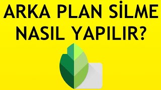 Snapseed Arka Plan Silme Nasıl Yapılır [upl. by Hausmann]