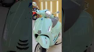 Vespa matic setelah coating scuto carcoating automobile coating [upl. by Nairret]