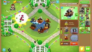 Bloons TD 6  Quad  Medium  Military Only Strategy Guide [upl. by Tehcac]