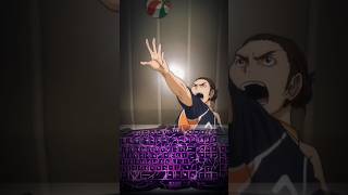 Asahi counter 👿👿 karasuno vs deta denk 😮‍💨😮‍💨  anime kageyama youtubeshorts ytshort [upl. by Gold]