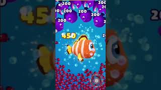 Fishdom ads Mini Shorts 15 hungry fish New update levels game play Update [upl. by Ahsyekat205]