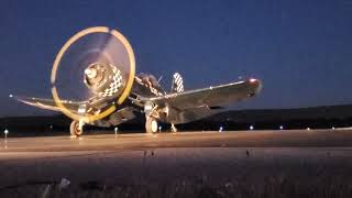 F4U Corsair Startup  Engine Run  MidAtlantic Air Museum Reading PA WWII Weekend 642022 [upl. by Haggi463]