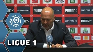 La conférence de presse hilarante de Pascal Dupraz  RennesEvian 62  Ligue 1  201415 [upl. by Keemahs]