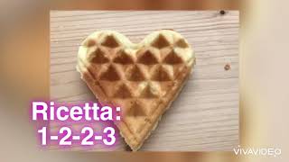 WAFFLE A CUORE DI FERRATELLE MORBIDE ABRUZZESI🤍NON SI PESA NIENTE🤍DOLCI SEMPLICI DELLA TRADIZIONE [upl. by Gardas]