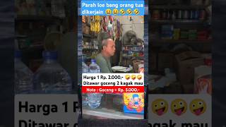 2000 satu goceng dua kagak mau heheeeefunnyvideo [upl. by Niatirb]