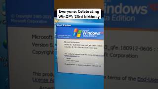 Goodbye WindowsXP and Windows10 [upl. by Navis]