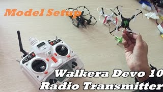 Walkera Devo 10 Radio Transmitter Match Way Part 1 JJRC 1000 [upl. by Hyacinthe]