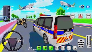 3D Driving Class Simulation  Funny Police Officer Refuel His Super Car Gas Crazy Driving Gameplay [upl. by Assereht]