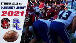 2021 🏈 Steubenville Big Red 🆚 Olentangy Liberty Patriots [upl. by Delgado]