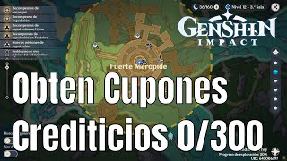 Obten Cupones Crediticios 0300  Fontaine  Genshin Impact [upl. by Htrowslle]