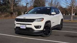 2019 Jeep Compass Altitude In Depth First Person Look [upl. by Ennayllek]