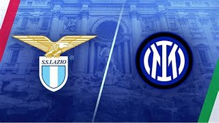 Lazio vs Inter Serie A  CON TELECRONACA live livestream [upl. by Camella]