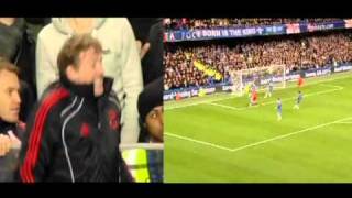 Kenny Dalglishs reaction Meireles goal Chelsea vs Liverpool [upl. by Atis278]