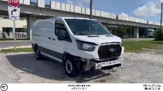 A40212  2021 FORD TRANSIT 150 CARGO VAN  SALVAGE [upl. by Richelle128]