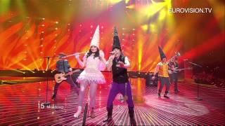 Zdob si Zdub  So Lucky Moldova  Live  2011 Eurovision Song Contest Final [upl. by Ibrik]