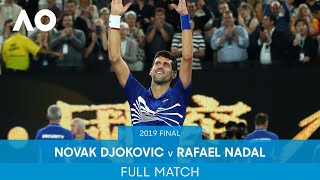 Novak Djokovic v Rafael Nadal Full Match  Australian Open 2019 Final [upl. by Fornof]