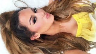 Ariana Grande Half Up Half Down Hair Tutorial [upl. by Euqirdor]