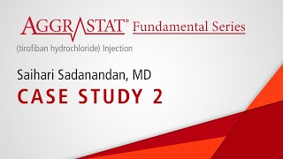 Aggrastat tirofiban hydrochloride injection Case Series 2 with Dr Saihari Sadanandan [upl. by Bein]