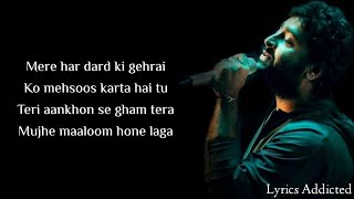 Saanson Ko jeene Ka Ishara Mil Gaya Full Song with Lyrics Arijit Singh Zid [upl. by Ilrebmyk348]