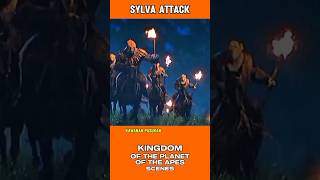 SYLVA ATTACK SCENE KINGDOM OF THE PLANET OF THE APES alurceritafilm moviescenes movie shorts [upl. by Reis]