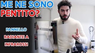 Recensito dopo UN ANNO di UTILIZZO Pannello radiante a Infrarossi  Conviene Pro e Contro [upl. by Ahsienek]