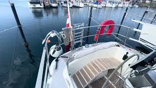 Oyster 37  Sailing boat for sale  Denmark  Scanboat [upl. by Oinotna]