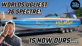 WE BOUGHT THE WORLDS UGLIEST 2002 36 SPECTRE ANOTHER BOAT PROJECT WE DIDNT NEED [upl. by Materi857]