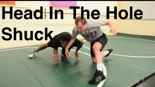 Front Headlock Series Head In The Hole Throw By Shuck Basic Wrestling Moves and Technique Beginners [upl. by Brunell638]